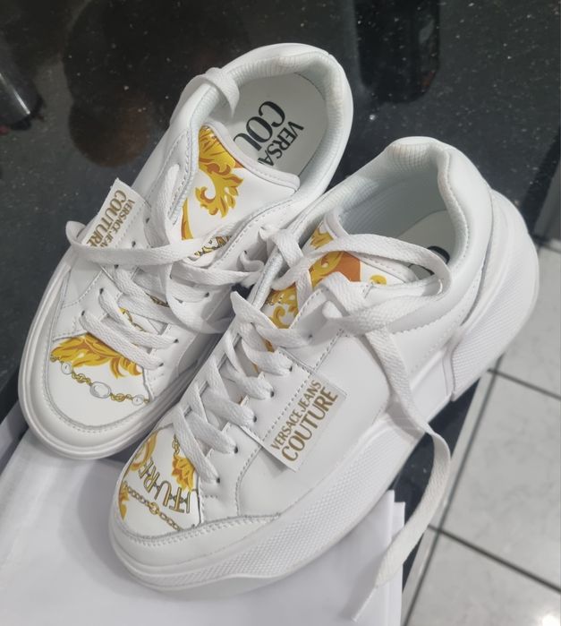 Sneakers Versace Jeans Couture, piele natură,  damă