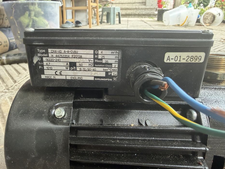 Напорна помпа grundfos