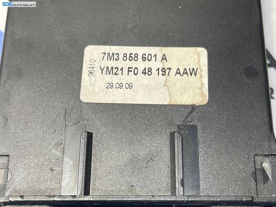 Suport Pahar Pahare Volkswagen Sharan 2001 - 2010 Cod 7M3858601A YM21-F048197-AAW [1738]