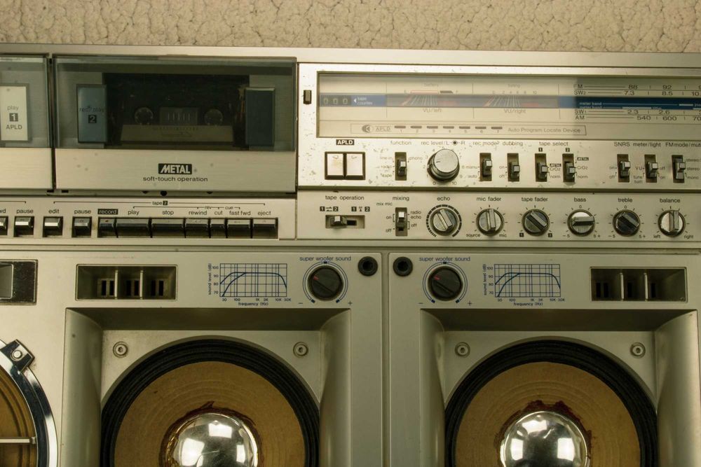 Sharp GF 777 Z Boombox касетофон