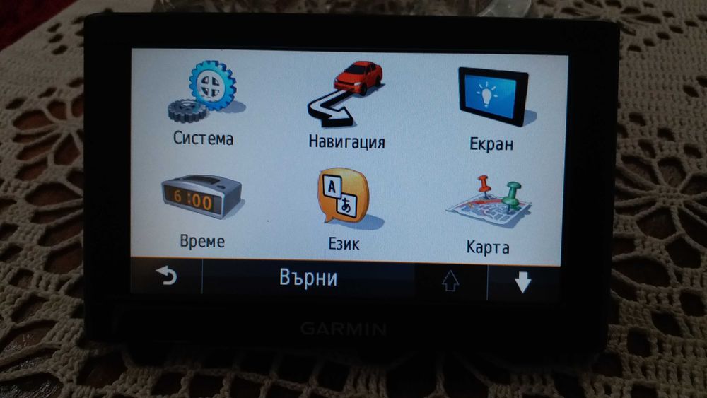 Навигация Гармин