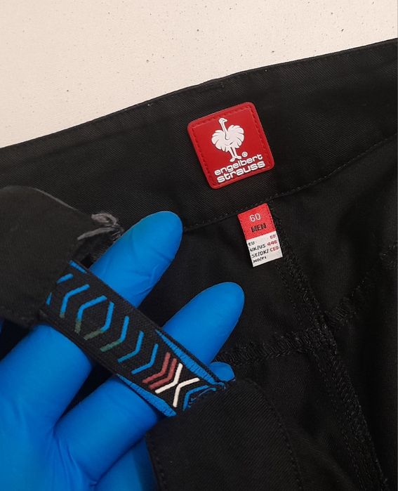 Pantaloni Engelbert Strauss Cordura Flexbelt, salopeta munca nr 60 sau (XXL) ptr barbati