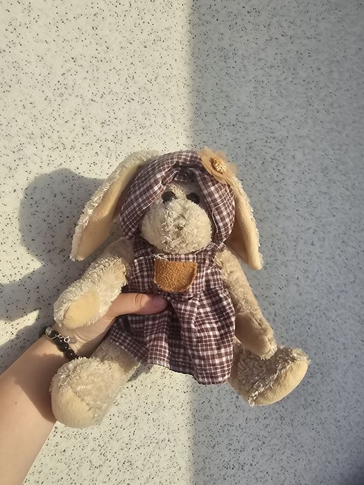 Мягкий зайчик игрушка