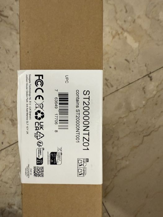 Hdd Seagate ironwolf pro 20tb nas 7200rpm 256mb cache sata iii 3.5”