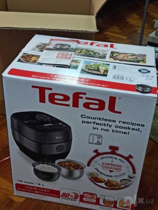 Мультиварка-скороварка Tefal Home Chef Smart Pro IH модель CY638D65