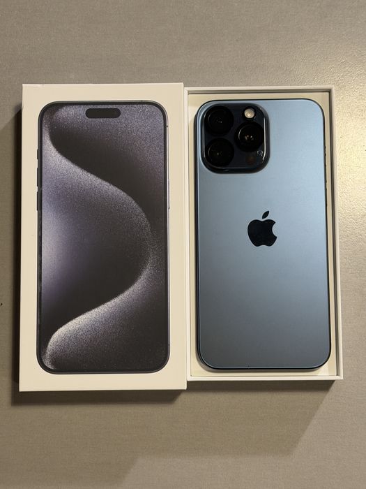 iPhone 15 Pro Max Blue Titanium 256GB