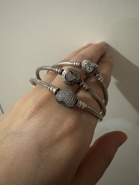Pandora серебро925