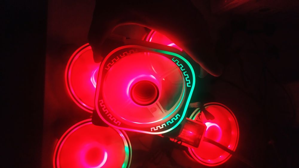 ARGB кулера с пультом управления