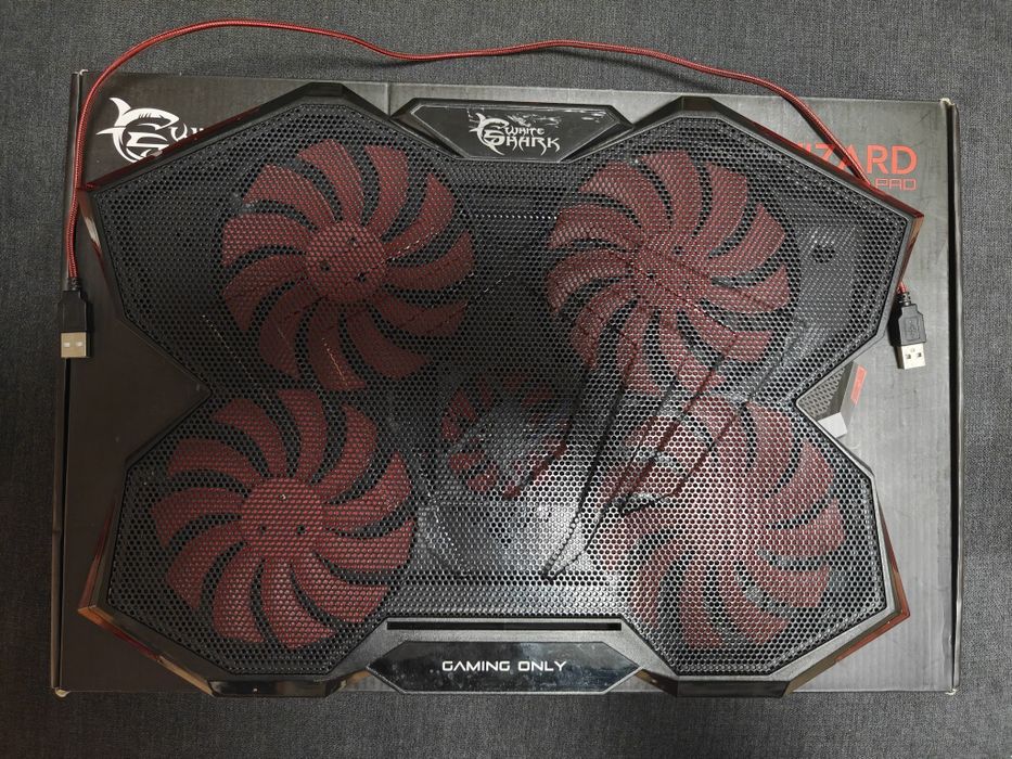 Cooler white shark GCP-29 pentru laptop max 17 inch