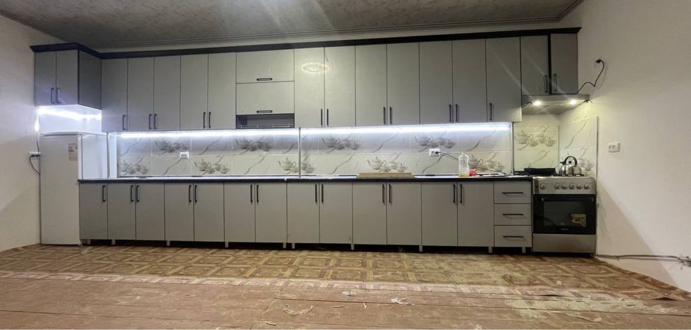 Zamonaviy oshxona mebellari buyurtma asosida o’lchash va yasash