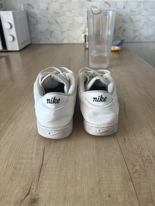 Nike Dunk Low Mini Swoosh (White/Black/Orange)