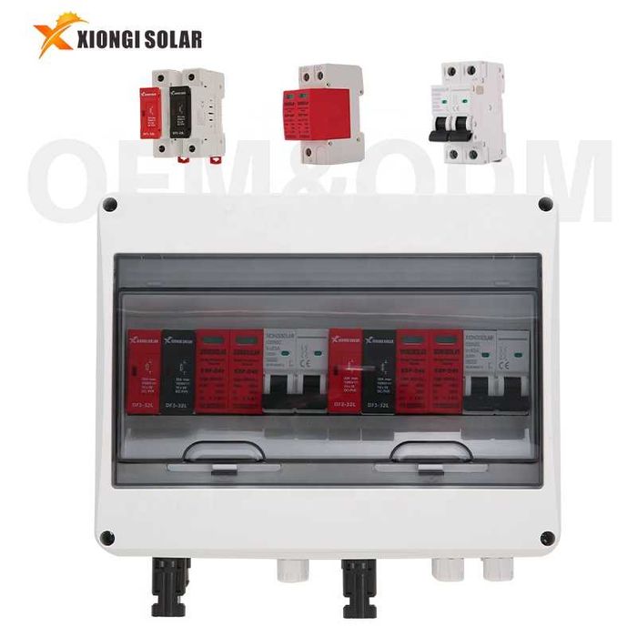 Tablou dc de protectie pentru panouri fotovoltaice 2in 2 out 600v