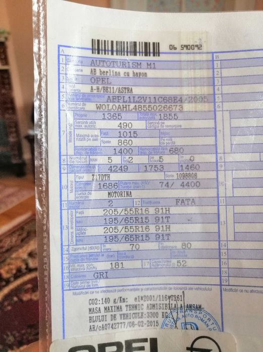 Opel astra H 1.7CDTI