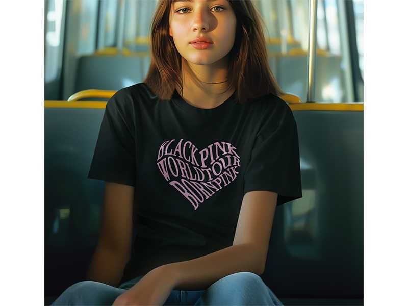 Тениски BLACK PINK Различни модели,цветове и размери