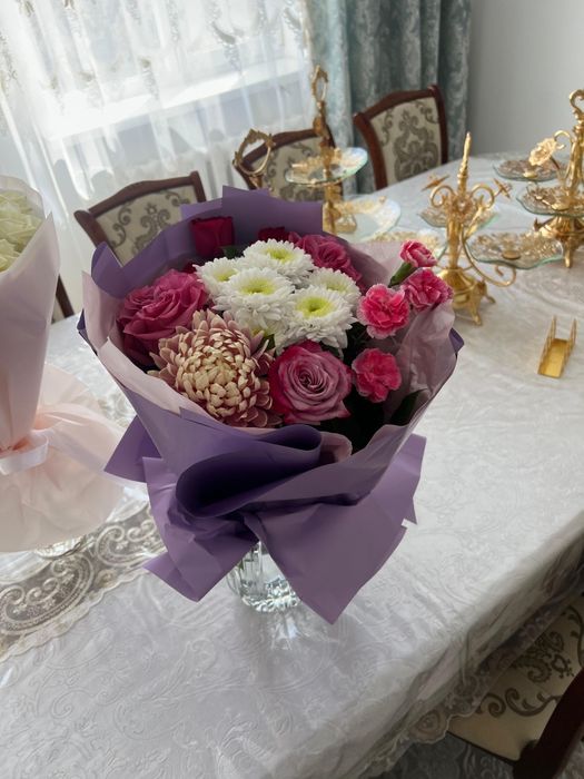 Букет цветы розы