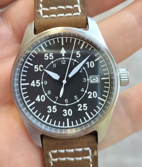 Ceas Diver 200m Pilot Flieger Automatic Seiko NH35 Safir 39 mm