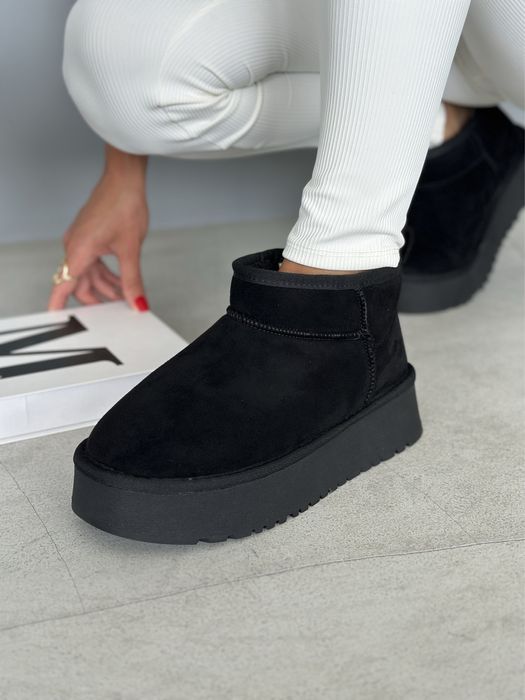 Черные женские угги 36 размер