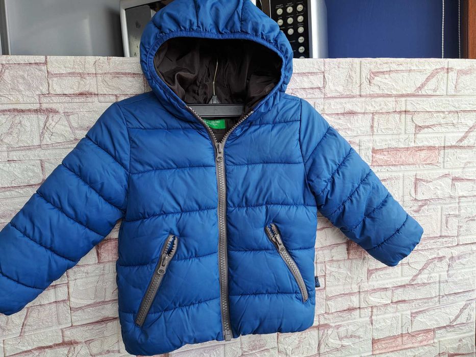 детско зимно яке,Benetton,за 3/4  год.