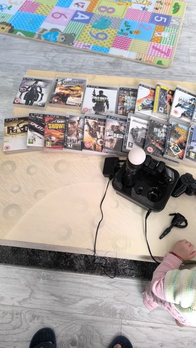 PlayStation 3 – пълен комплект + много игри