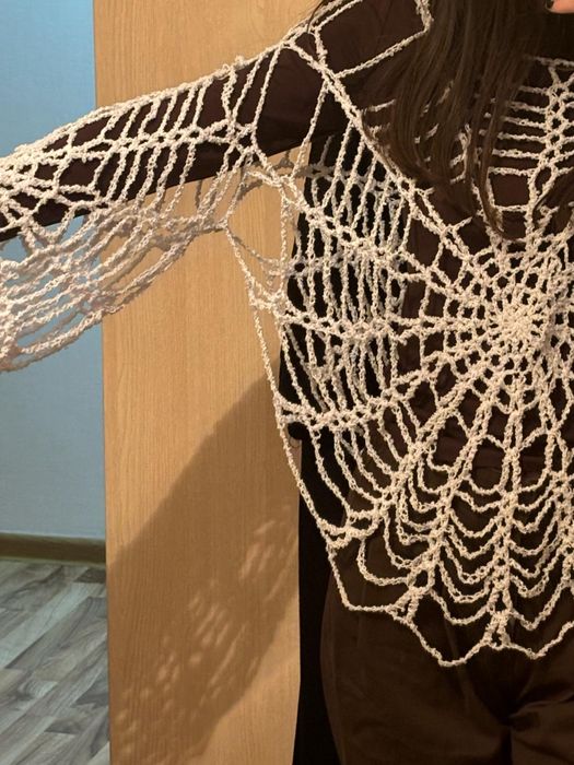 Кофта-паутинка крутая