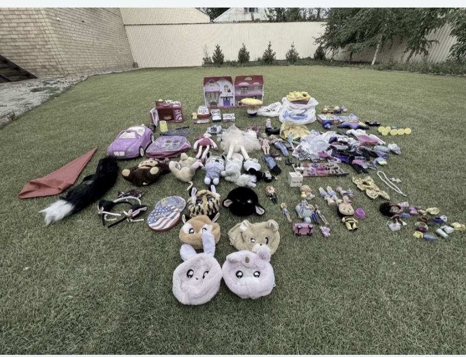 Игрушки все рабочие, целые