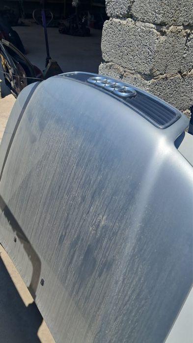 Капот ауди а4 серебро