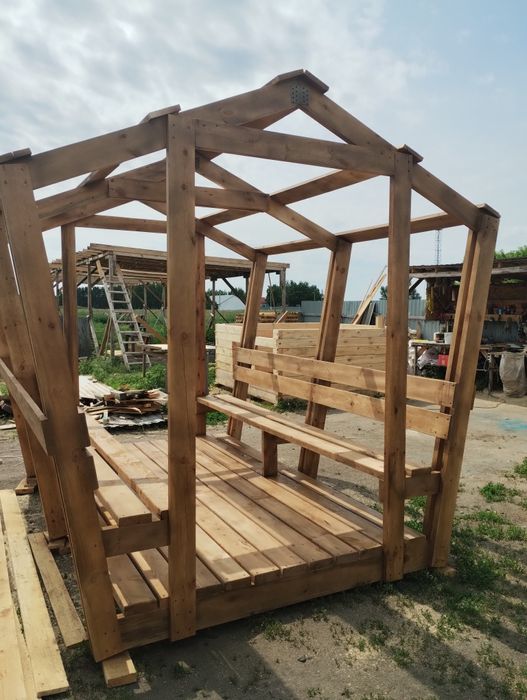 Беседки Садовые Деревянные