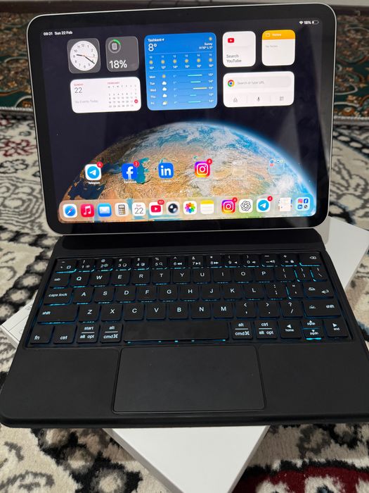 iPad(A16) 128GB 2025 Emkost 100%, 11 sikl