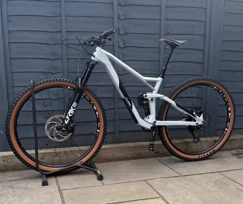 Cube Stereo 150 C:62 Race 29er Sram GX Mountain Bike Grey/Carbon