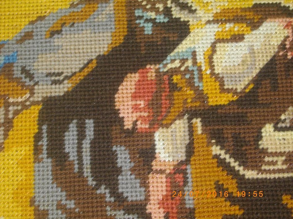 78х58см-Жътварките-Гоблен-Голям Ръчен-Класика-Френски