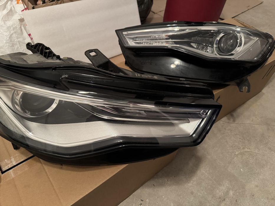 Фарове  Audi A6 C7 - Фейслифт биксенон