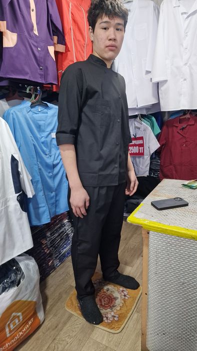 Поварской китель. Унисекс. Есть все размеры.