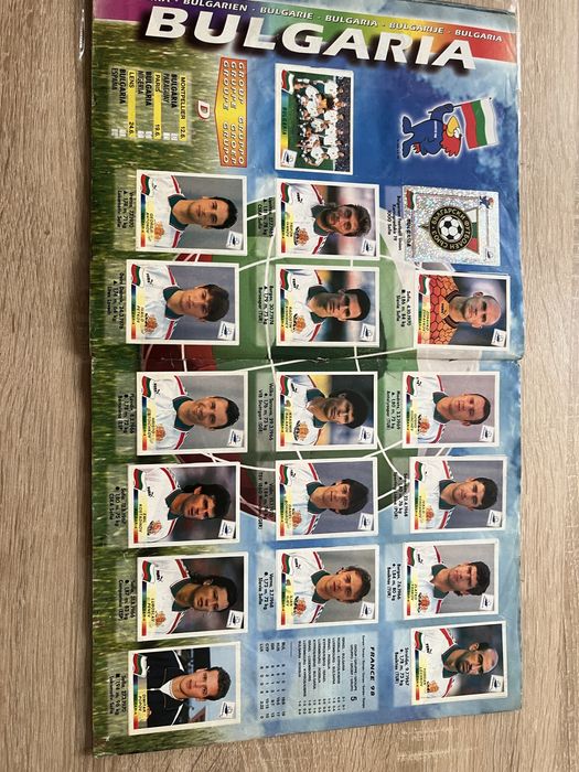 Албум Panini World Cup 1998