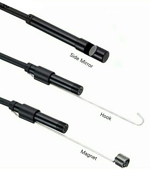 Эндоскоп с подсветкой, IP67, 5.5 мм, камера