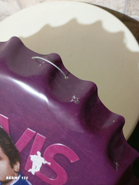 Метална капачка Елвис