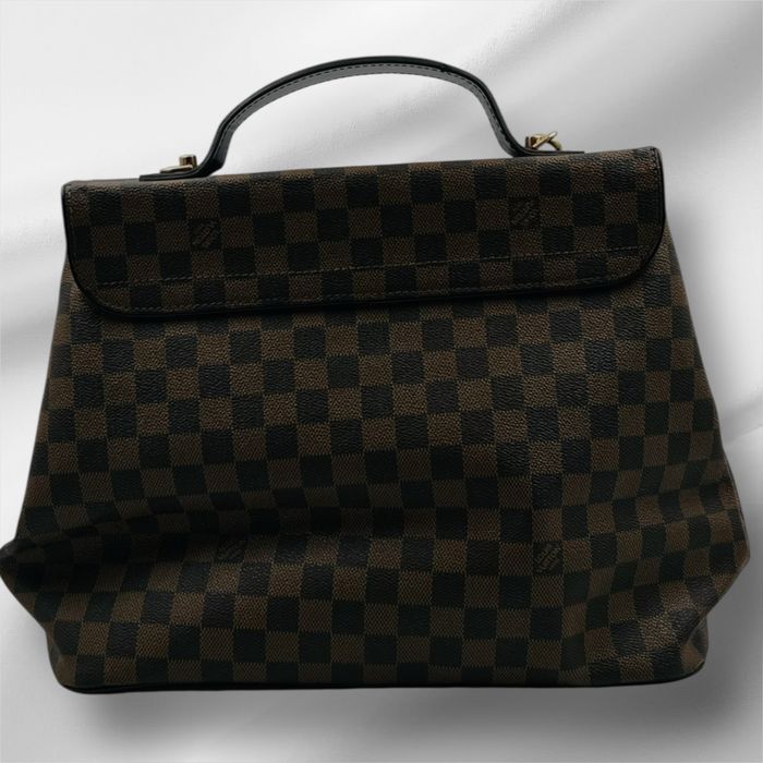 Louis Vuitton Damier Bergamo MM Handbag Brown DamierEbene Дамска чанта