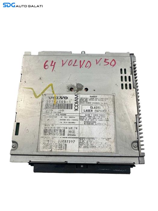 Unitate Radio CD Player Volvo S60 2004 - 2012 Cod 30752569 [L6589]