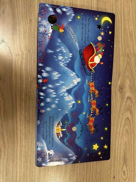 Carte interactivă cu sunete – Usborne Santa Sound Book
