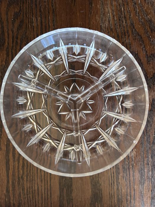 Кристални чинии за ордьоври от 70-те  - нови