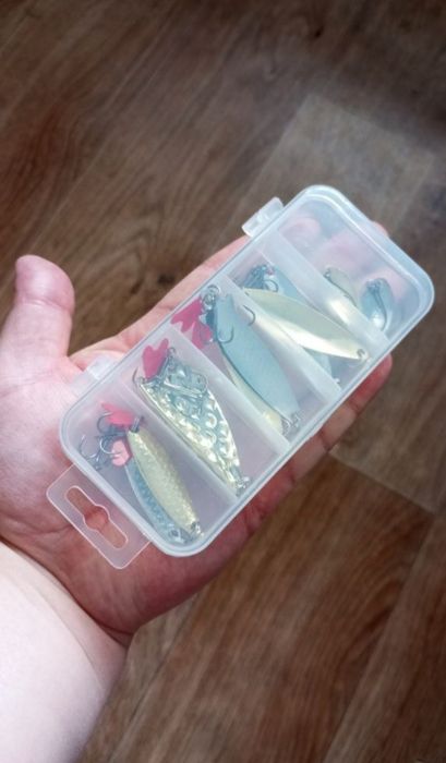 Набор блесен, рыбалка.