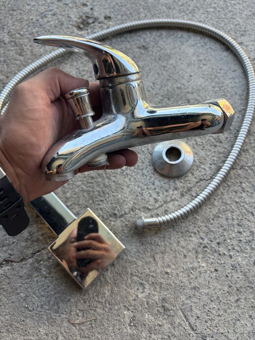 Смесител inter ceramic + душ слушалка