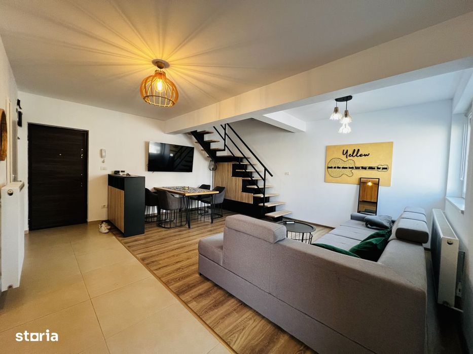 Apartament pe 2 niveluri, complet mobilat, 74mp - zona Calea Urseni