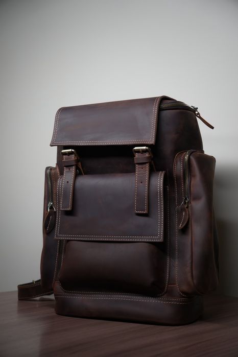 Кожанный Рюкзак Материал Нубук