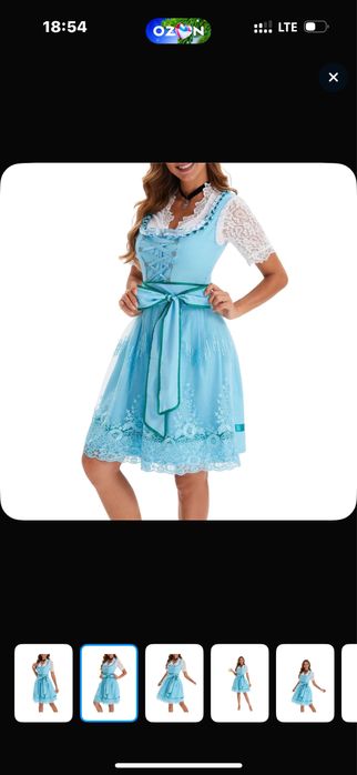 Наряд в Баварском стиле