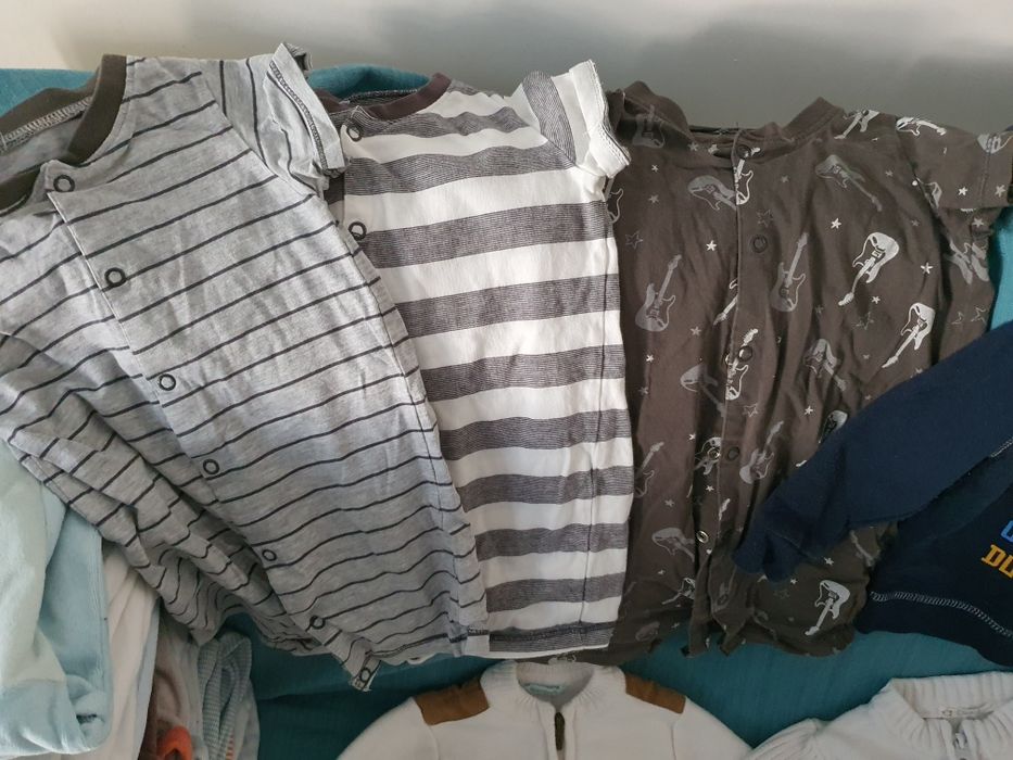Set lot 11 piese hainute bebe baietel 6 luni