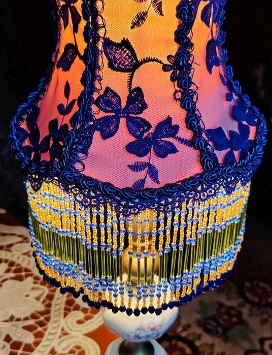 Abajur handmade in stil Victorian
