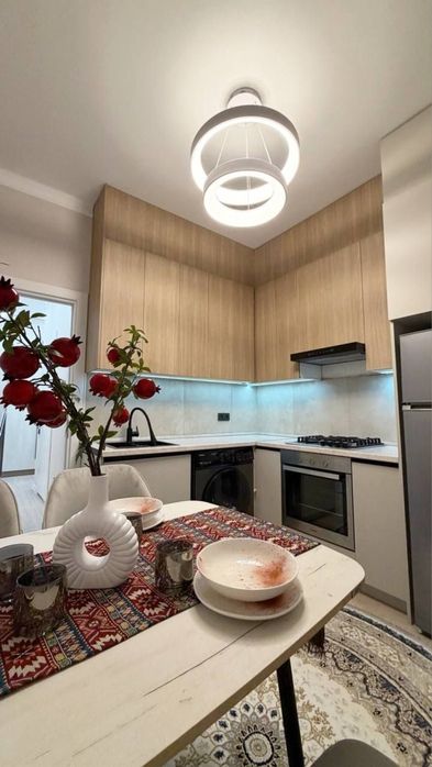 Полноценная 2-комн 50м², ремонт, Golden House, Фергана йули