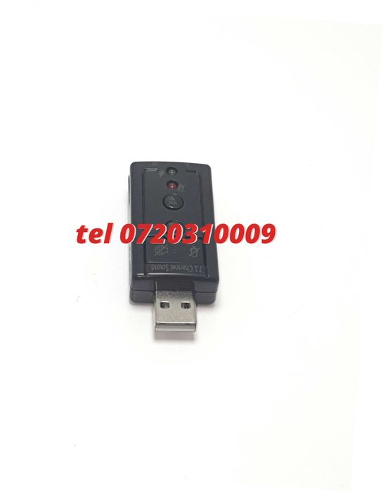 Placa De Sunet Usb Virtual 71 Plug And Play