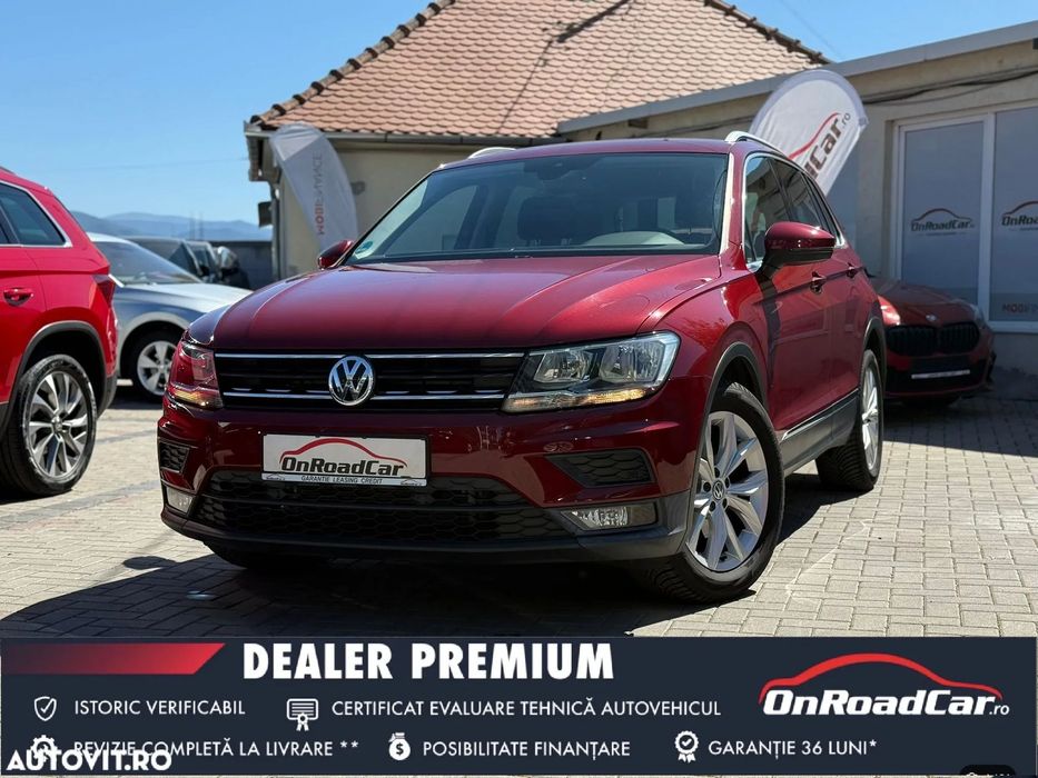 Volkswagen Tiguan Cârlig•ACC•LaneAssist•AutoHold•Android/AppleCarP•Garantie • Finantare