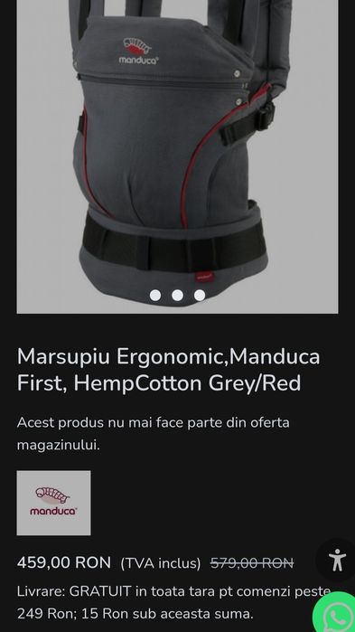 Marsupiu, port bebe, ham  Manduca XT Denim Grey 3 - 20 kg, 3 pozitii, unisex